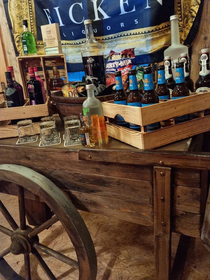 Gentlemenbar Candybar mieten in Lechbruck – mobile Bar