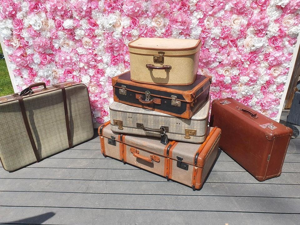 N* alte Koffer vintage boho mieten in Lechbruck – das Besondere – 4