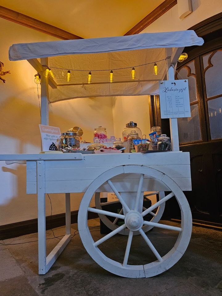 Candybar Sektbar Kuchen Buffet mieten in Lechbruck – mobile Bar