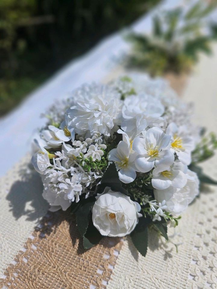 Blumenkugeln 2teilig mieten in Lechbruck – für die Hochzeit – 4