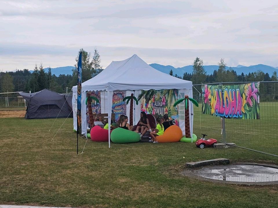N Zelt 3x6m Faltpavillon mieten in Lechbruck – in Minuten aufgebaut