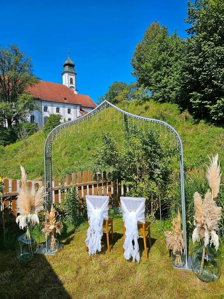 N* Traubogen silber mieten in Lechbruck – für die Hochzeit – 3