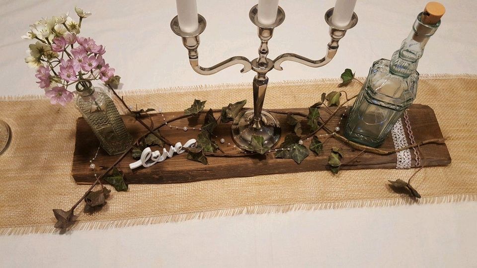 N Kerzenständer Tischdeko mieten in Lechbruck – für alle Gäste – 2
