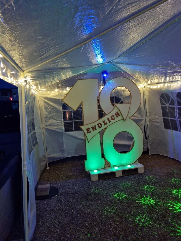N Aufsteller Endlich 18 Lasershow mieten bei WOW-Event-de Klemm Silvio – 3
