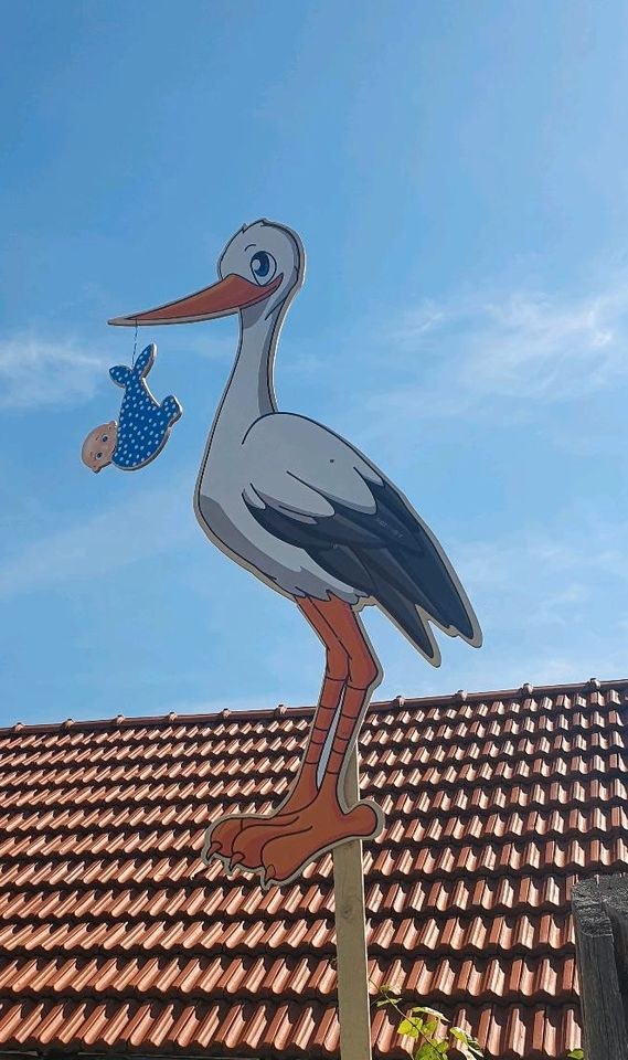 Storch Baby Geburt 1.50mtr mieten in Lechbruck – das Besondere – 2