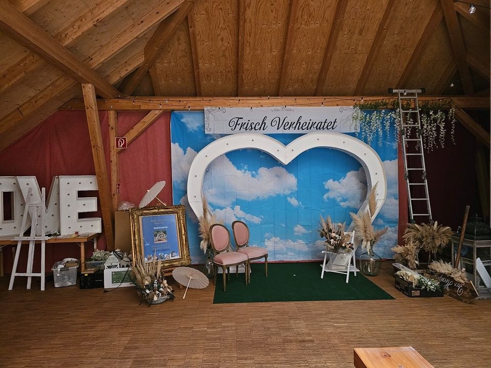 XXL Foto Hintergrund Wolken Himmel Theater mieten in Lechbruck – 4