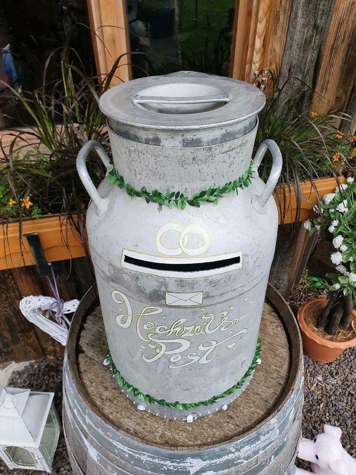 Hochzeitspost Behälter mieten in Lechbruck – für die Hochzeit – 3