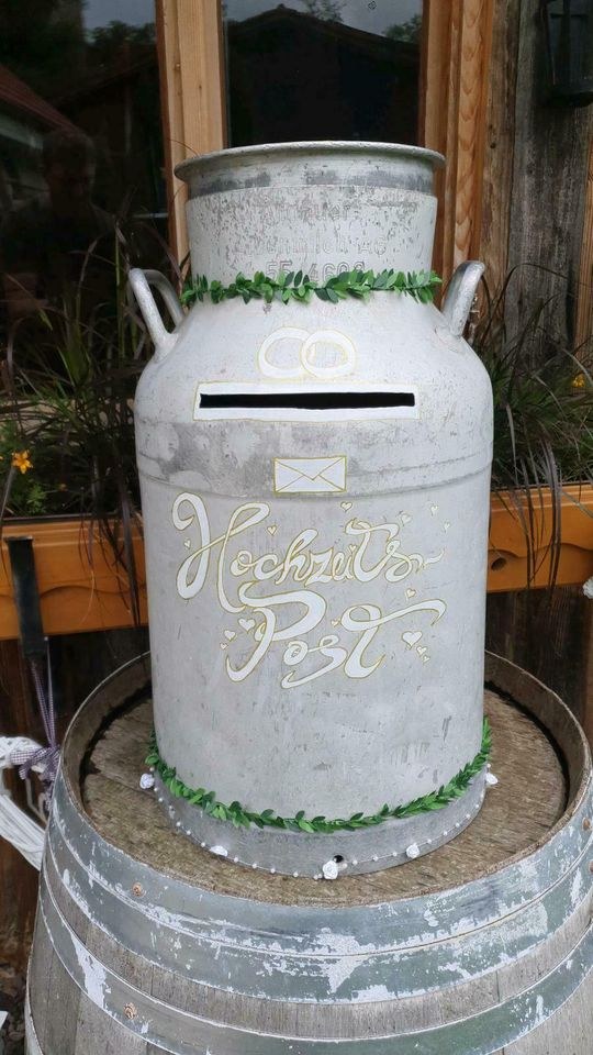 Hochzeitspost Behälter mieten in Lechbruck – für die Hochzeit
