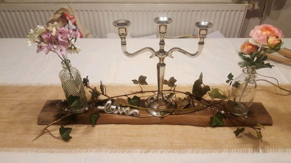 N Kerzenständer Tischdeko mieten in Lechbruck – für alle Gäste