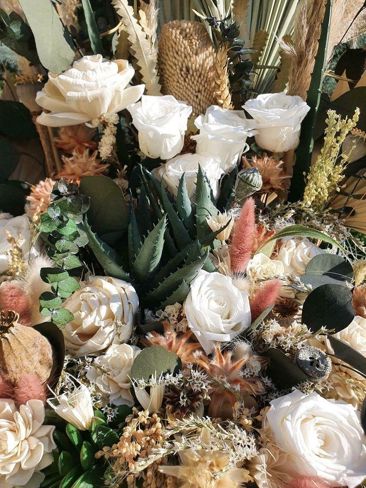 Trockenblumengestecke mieten in Lechbruck – für die Hochzeit – 4