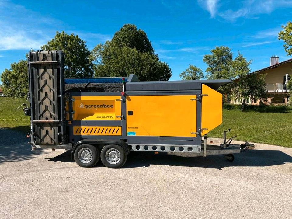 ScreenBee Trommelsiebanlage Siebanlage ähnlich mieten in Irschenberg