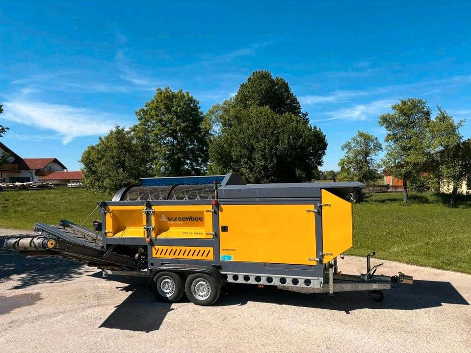 ScreenBee Trommelsiebanlage Siebanlage ähnlich mieten in Irschenberg – 3