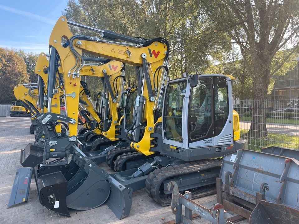 Baumaschinen Wacker Neuson mieten bei WS Maschinenverleih