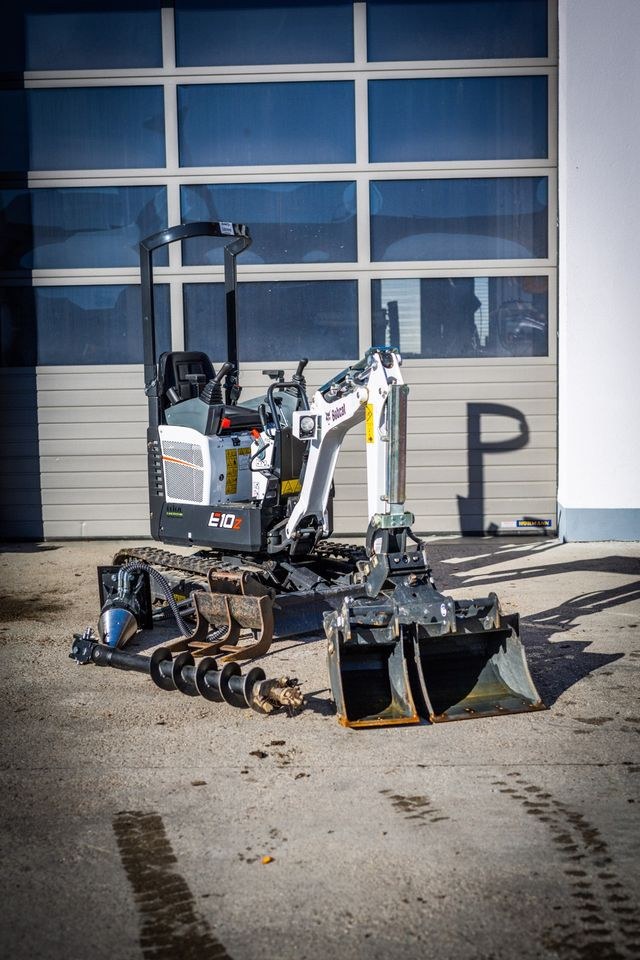 Minibagger Bobcat E10Z an gewerblich u mieten bei WS Maschinenverleih
