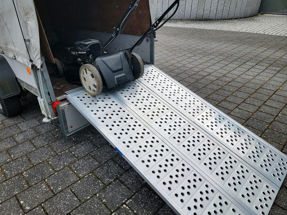 Breitrampe Auffahrrampe Rampe mieten in Senden – für die Baustelle