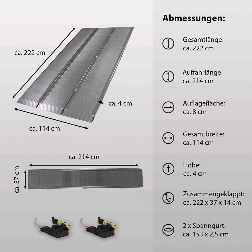 Breite Rampe mieten in Senden – für die Baustelle – 3