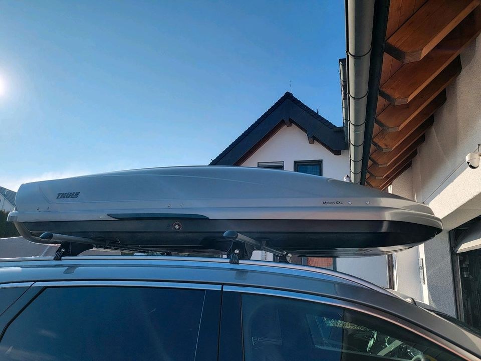 Dachbox XXL Thule Dachträger mieten in Senden – Zubehör statt Kauf
