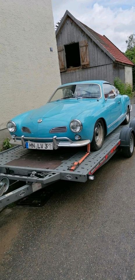 Trailer tiefe Autos 3000kg Anhänger Autotrailer mieten in Senden