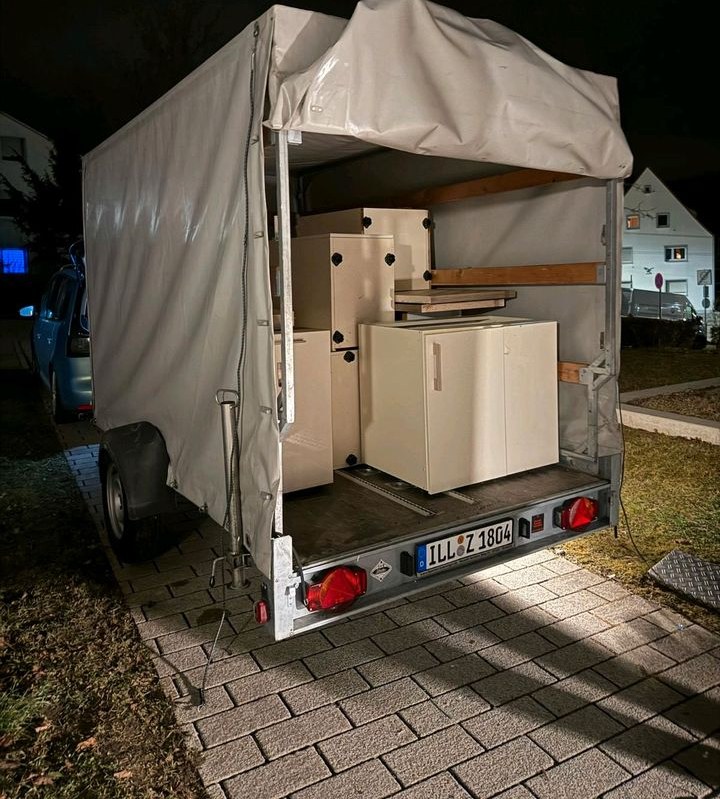 Humbaur Planenanhänger 1.5t Anhänger Umzug mieten in Senden