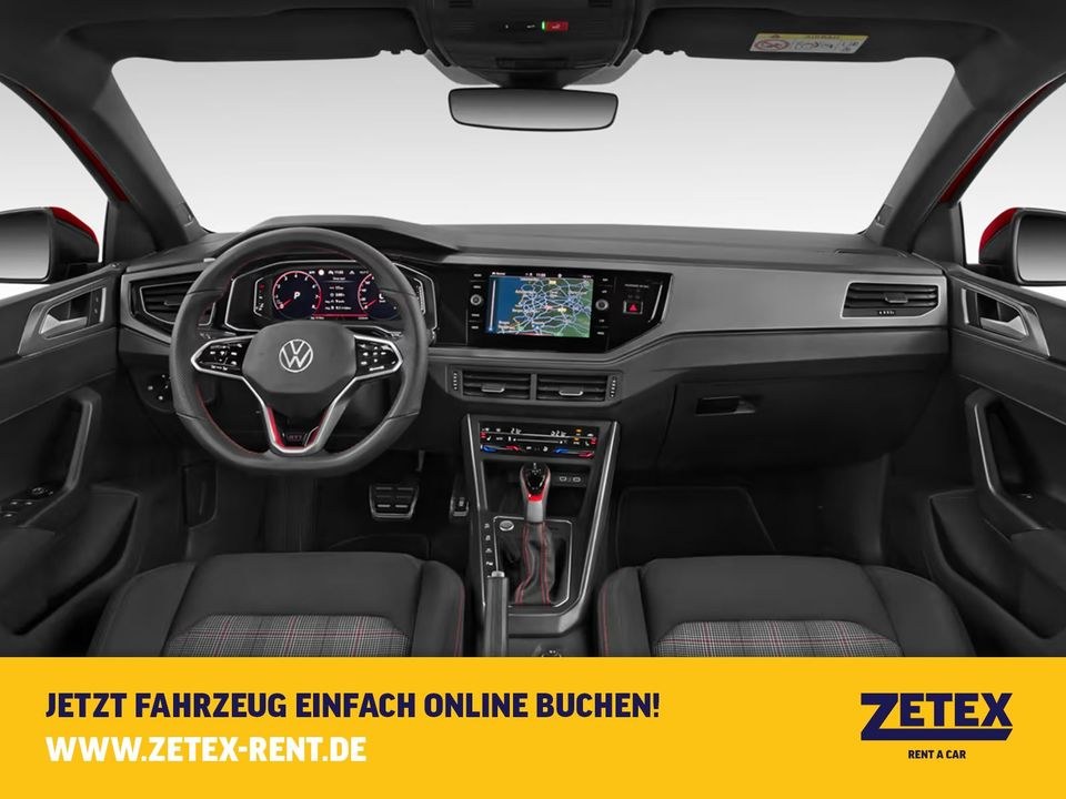 VW Polo GTI Auto 18 Jahren mieten bei Zetex Rent A Car – fair mieten – 3