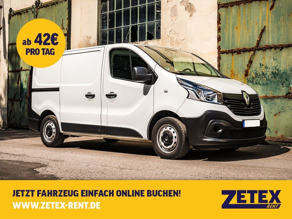 Renault Trafic Transporter mieten bei Zetex Rent A Car