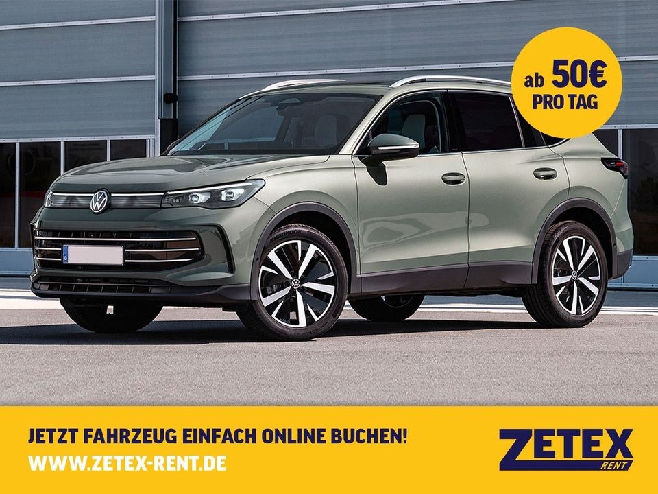VW Tiguan Auto 18 Jahren mieten bei Zetex Rent A Car – fair mieten