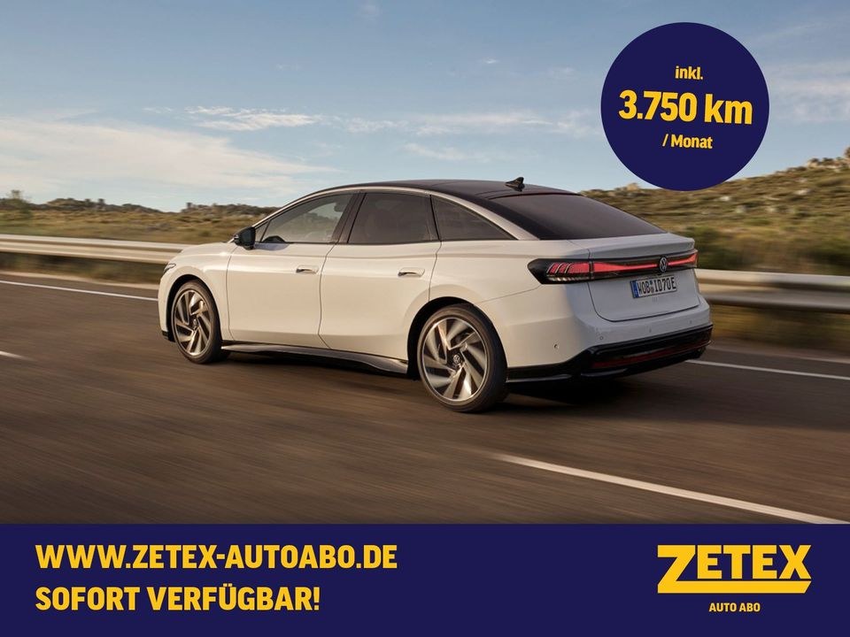 VW ID.7 Pro Abo Elektroauto Auto mieten bei Zetex Rent A Car – 2