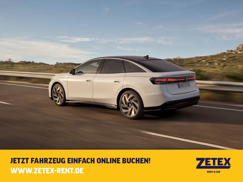 VW ID.7 Pro Elektroauto mieten bei Zetex Rent A Car – fair mieten – 2
