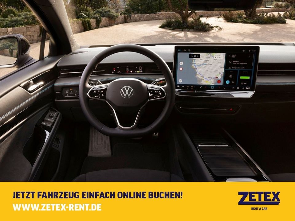 VW ID.7 Pro Elektroauto mieten bei Zetex Rent A Car – fair mieten – 4