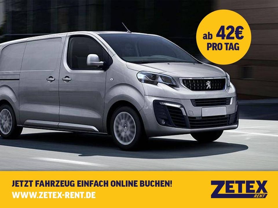 Peugeot Expert Transporter mieten bei Zetex Rent A Car