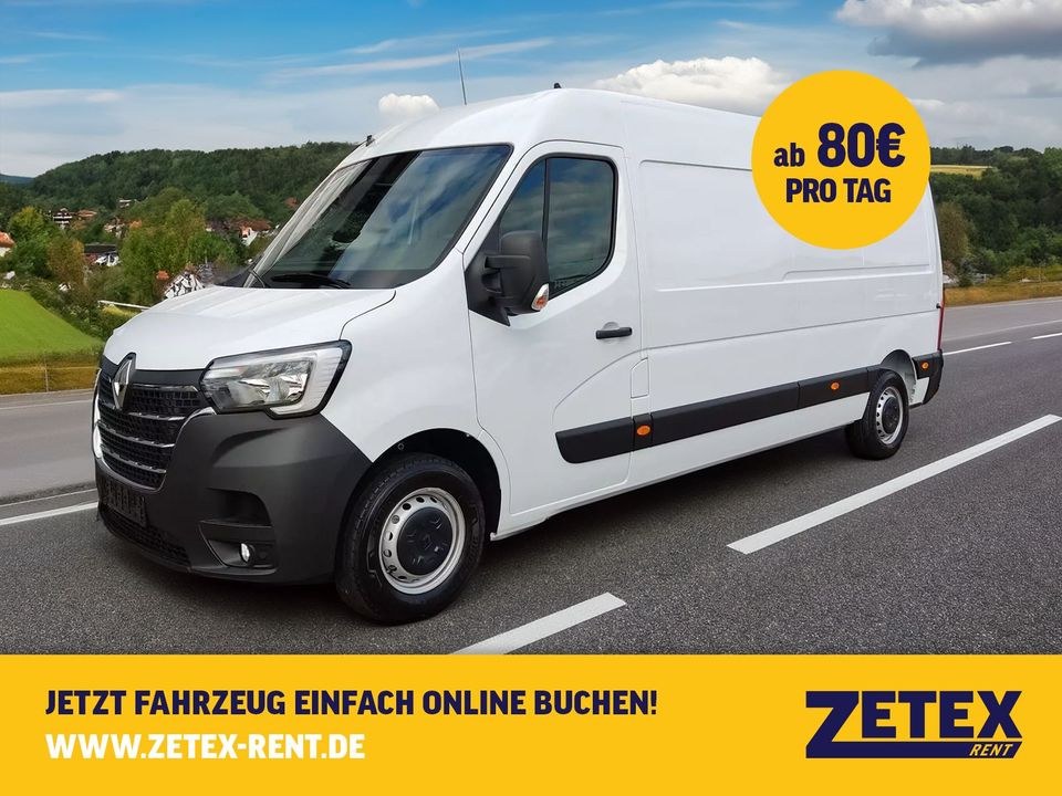 Renault Master L3H2 Transporter mieten bei Zetex Rent A Car