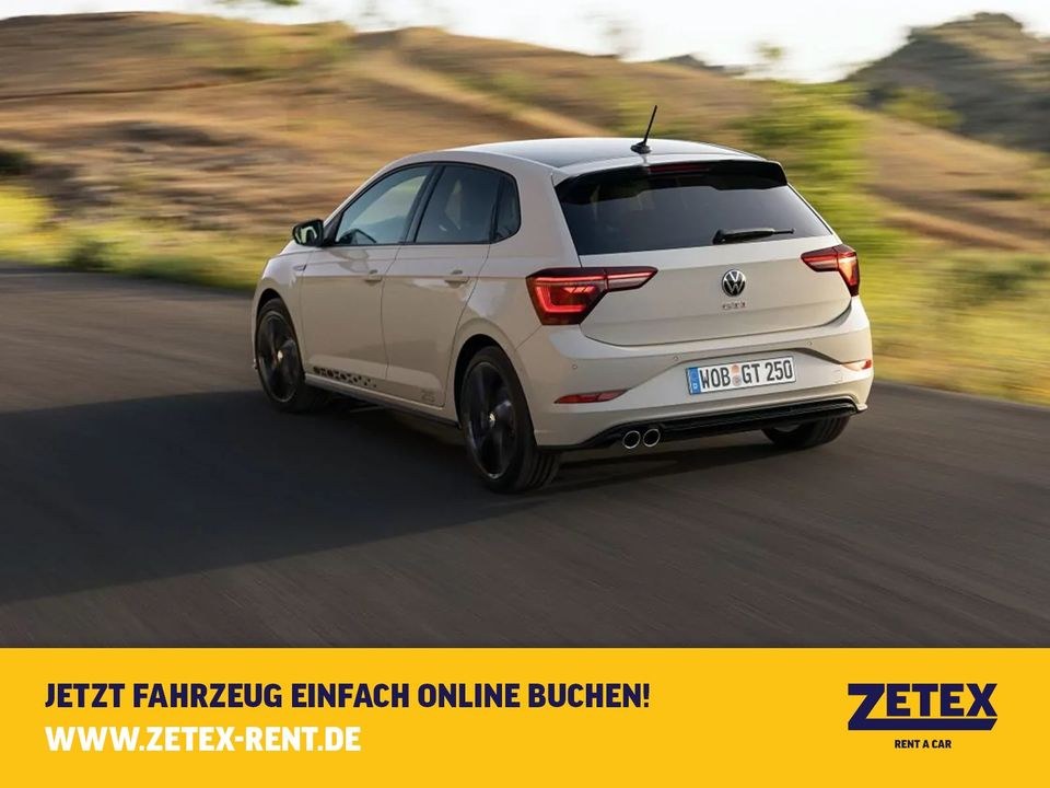 VW Polo GTI Auto 18 Jahren mieten bei Zetex Rent A Car – fair mieten – 2
