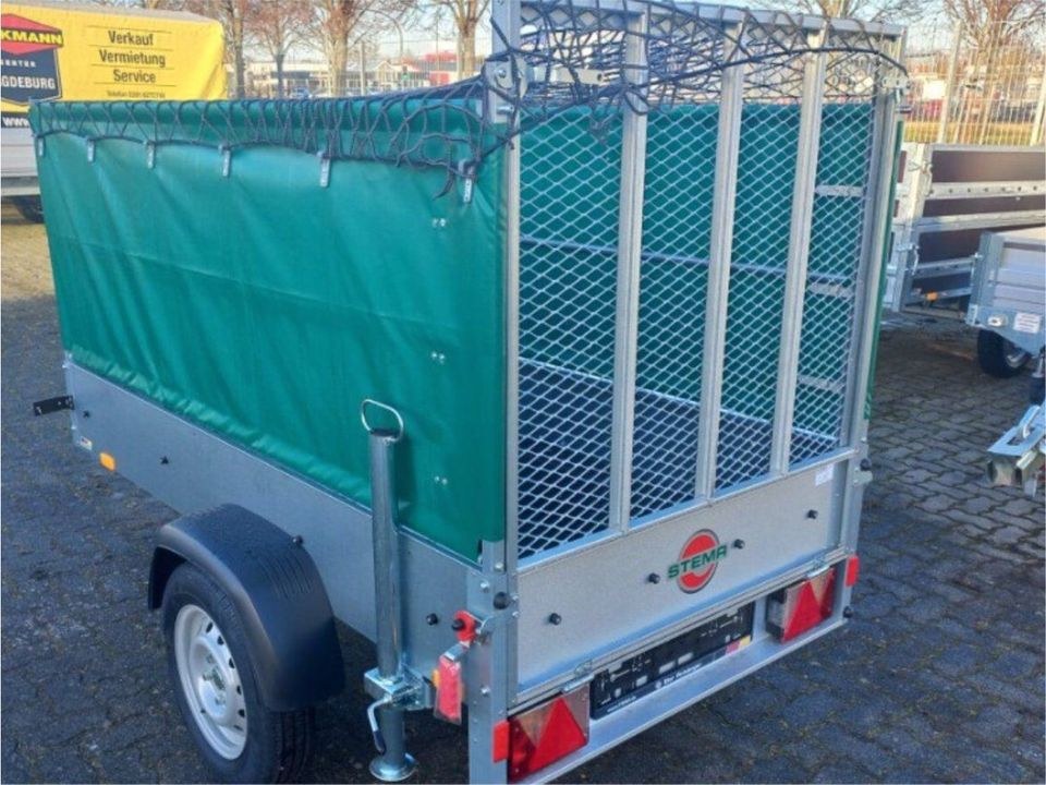 STEMA Green Keeper Anhänger 750 kg Auffahrrampe mieten in Ilsede – 2