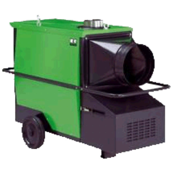 Ölheizgerät Remko 160 kW, 230V im Set mieten – Mobile Ölheizer, ab 399 € netto/Woche