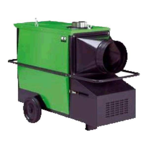 Ölheizgerät Remko 150 kW, 230V im Set mieten – Mobile Ölheizer, ab 399 € netto/Woche