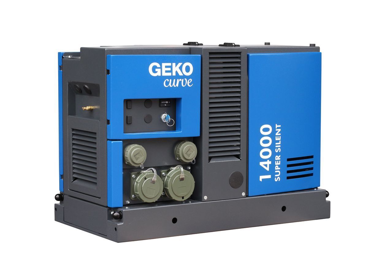 Stromerzeuger GEKO 14 kVA Typ 14000 ED-S/SEBA SS curve