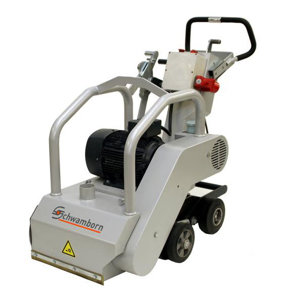 Betonflächenfräse Schwamborn BEF 320EX mieten – Fräsen von Asphalt, ab 184 € netto/Tag