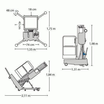 Genie Personnel Lift AWP-S 25 SB 220 – 2