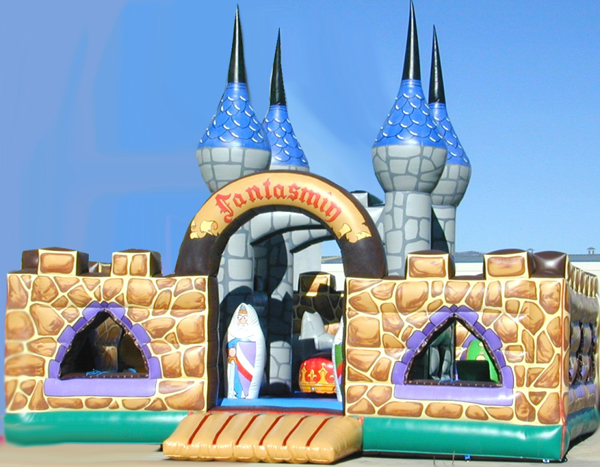Hüpfburg "Fantasyschloss" mieten