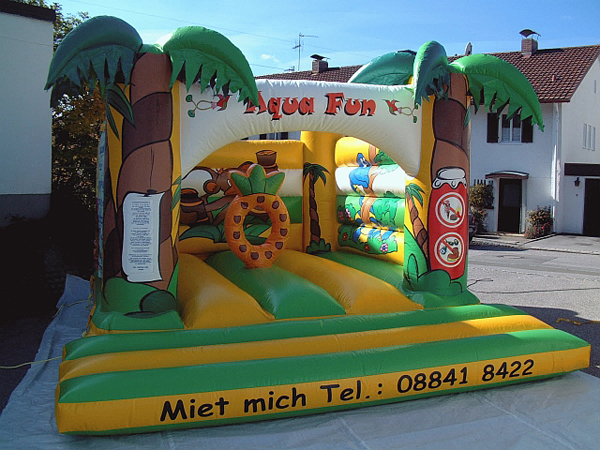 Hüpfburg "Dschungel" mieten bei Zepra Event GmbH (vertreten durch Saskia Lahr, Ulrike Lahr)