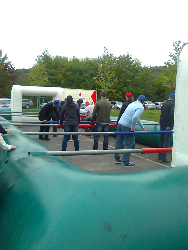 Riesenkicker "Humantablesoccer" mieten