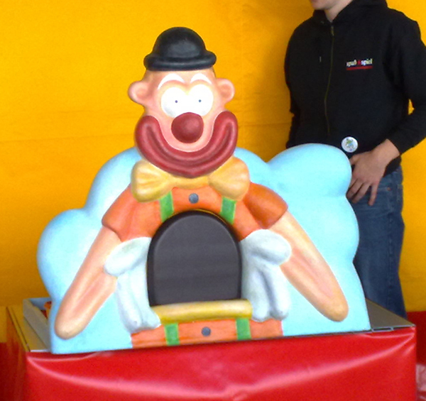 Mohrenkopfwurfmaschine "Clown" mieten