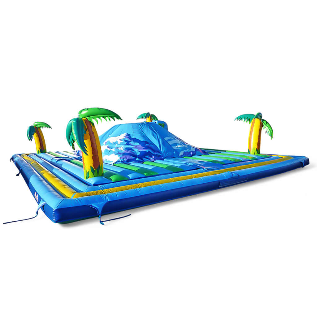 Interaktive Vulkan Welle – Auf und Ab mit tropischem Flair mieten bei Happy Fun