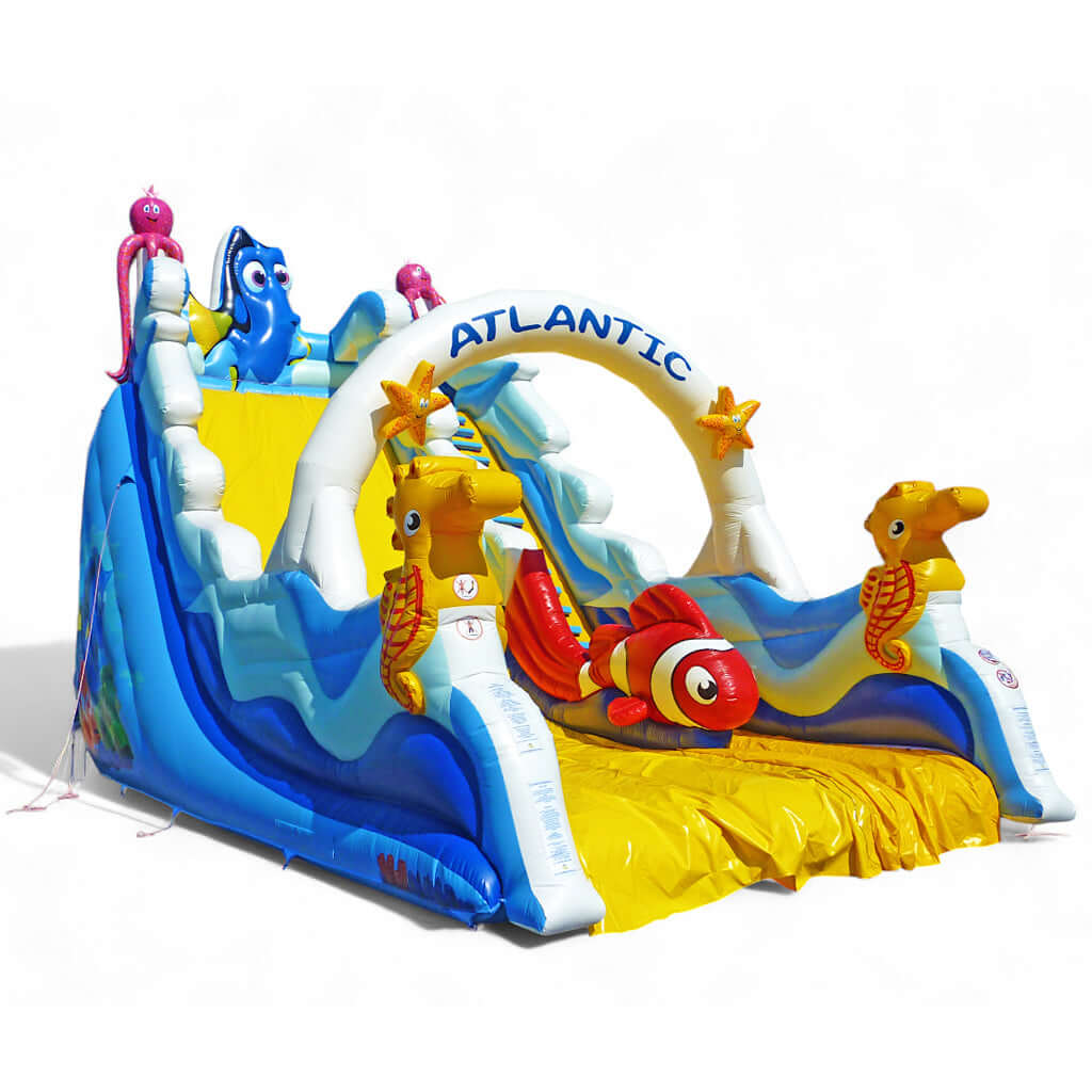 Riesenrutsche Atlantik mieten 12,5×7,5m - Meeresabenteuer mieten bei Happy Fun
