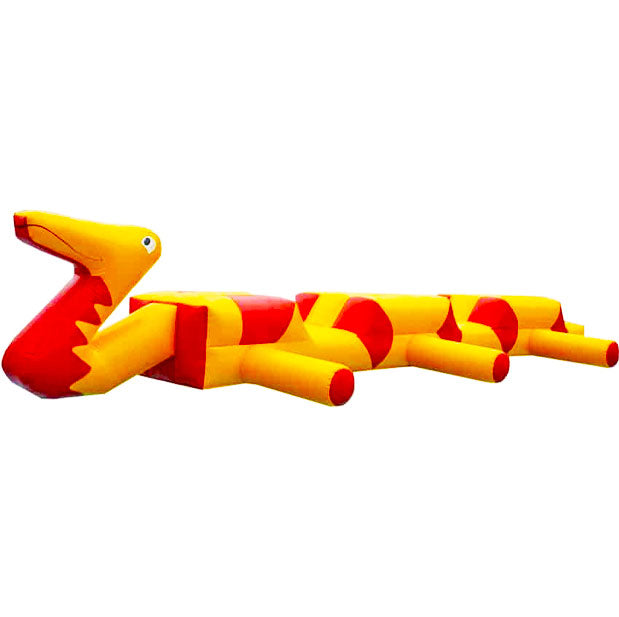 Nessy – Waterfun mieten 13 m - Wasserabenteuer Sommerfeste mieten bei Happy Fun