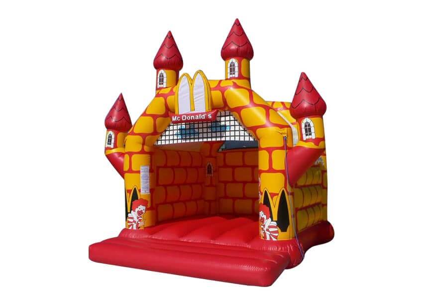 Hüpfburg Mc Donalds mieten bei Happy Fun