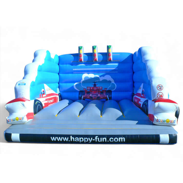 Hüpfburg Formel 1 - Vollgas mieten bei Happy Fun