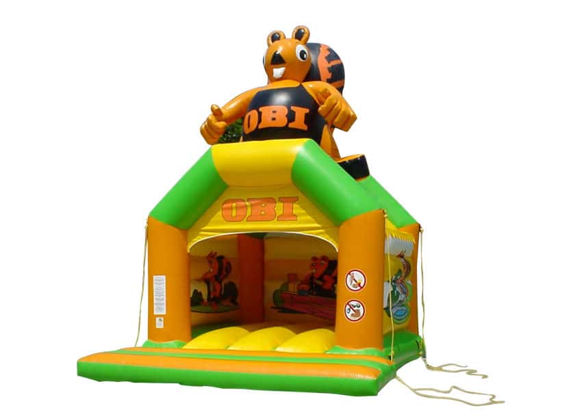 Hüpfburg Obi Eichkätzchen mieten bei Happy Fun