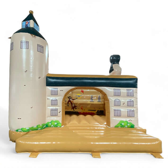 Hüpfburg Burg Forchtenstein Esterhazy - Gebäude Nachbildung mieten bei Happy Fun