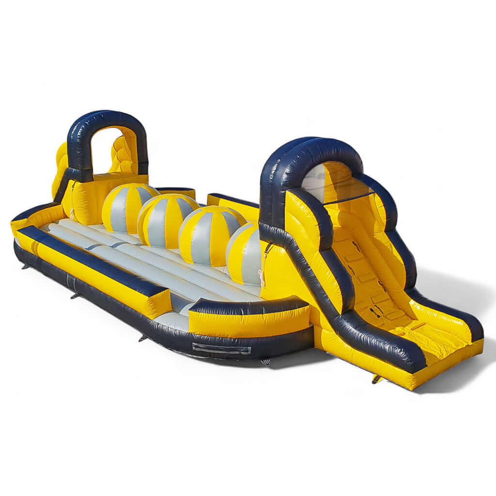 Hindernisparcours Wipe Out mieten 15x6m - Nervenkitzel pur erleben mieten bei Happy Fun